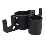 Pomya Trailer Chain Organizer, Trailer Chain Holder, High Hardness Aluminum Alloy Plug Holder for 7 Way Plug, RV Towing Accessory