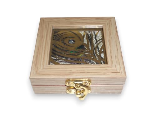 Shree Hanuman Creations Silver/Gold Sikka Box Holder Sahagun Retu...