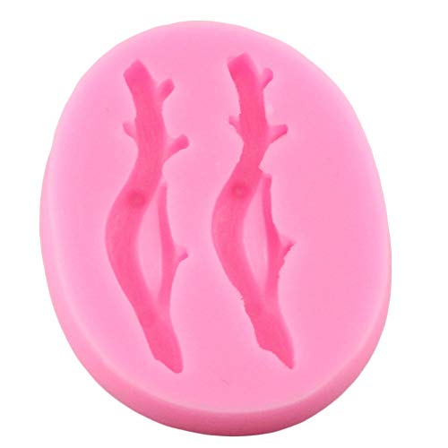 Tree Twig Branch Silicone Mold DIY Candy Desserts Ice Cube Handmade Ice Cream Jelly Shots Chocolate Soap Mould Cupcake Cake Topper Decoration Pudding Crystal Fondant Mold Gum Paste - Thumbnail 3
