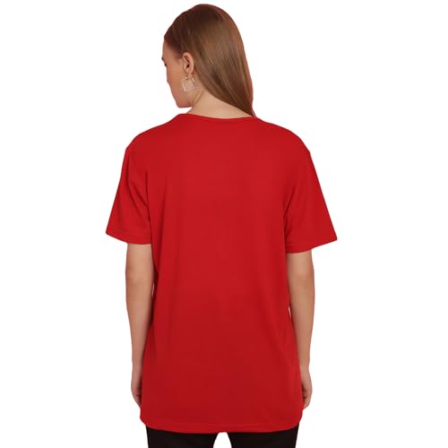 Image of Mack Jonney Printed Round Neck Cotton Regular Fit Half Sleeves Tshirt for Women(Pack of 3)-MACK631353