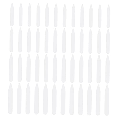 NOLITOY 400pcs Collar Shaper Inserts for Men Shirts Flexible Collar Protectors Durable and Comfortable Fit