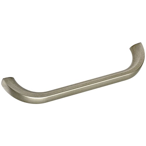OBF 08 7850 27 Grimme Insula Drawer Handle (Curved), Width 141 mm, ZN Nickel-Plated Matte, Silver