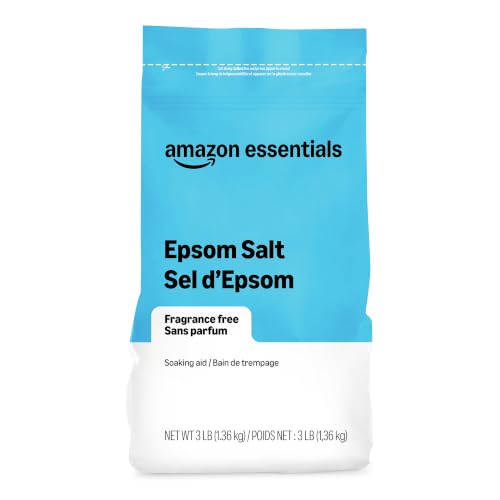 Amazon Essentials Epsom Salt Soak, Magnesium...