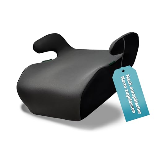 HiTS4Kids Kindersitz fürs Auto (Grau) – Kindersitzerhöhung für Kinder...