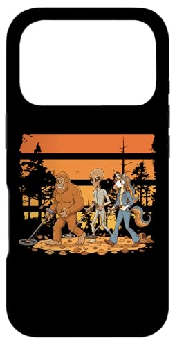 Bigfoot-Alien, 金属探知機 アクセサリー 宝物を探す 金属探知機 スマホケース iPhone 17 Pro 用