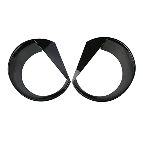 Feux anti-brouillard couvercle d'habillage de phares avant Renegade 2015 2016 2017 2018 noir