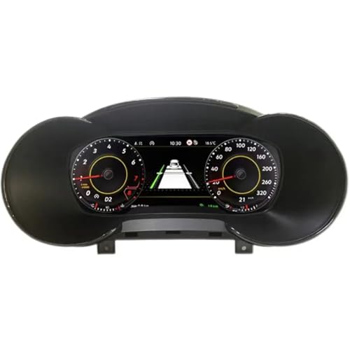 Cruscotto digitale LCD da 12,3'' compatibile con Audi A3 8P anni 2008-2013 Pannello del cruscotto Tachimetro Strumento di cabina guida virtuale(A3 8P with HDMI)