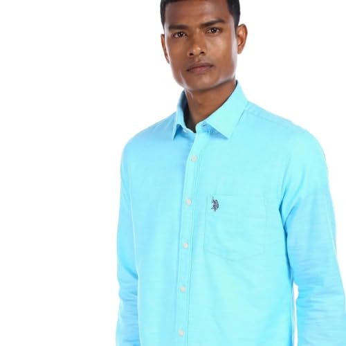 Image of U.S. POLO ASSN. Men's Cotton Regular Casual Shirt