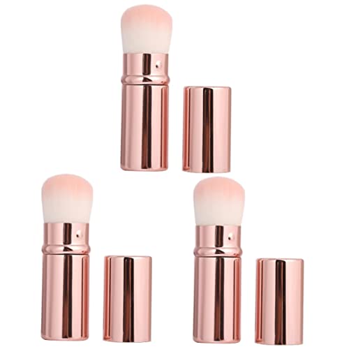 3 ԖʃuV make up brush makeup brush nCC^[uV ӂӂyP[X ϗpuV pE_[uV ӂӂ`[NuV  sN SOESFOUFU