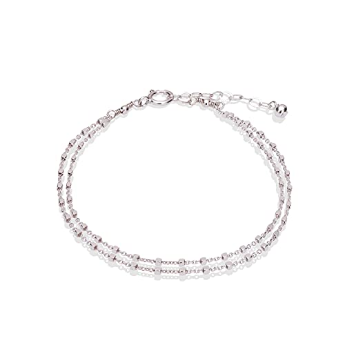 Annika Bella Sterling Silver Bracelet For Women, Charm Bracelets Jewelry For Women cover