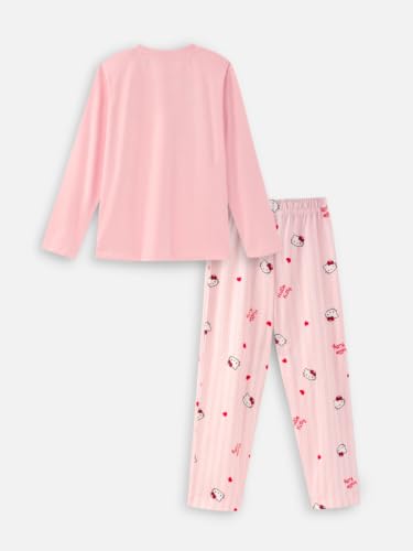 Image of Nap Chief Girls Official Cartoon Characters Cotton Night Suit, Tshirt & Pyjama Set for Sleepwear