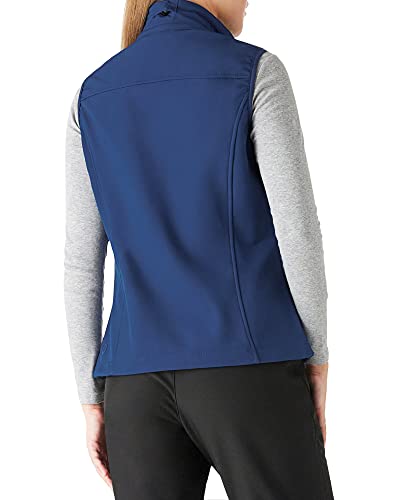 Outdoor Ventures Women's Softshell Gilets Lightweight Sleeveless Jacket Waterproof Windproof Running Vest Fleece Lined Outwear for Cycling Hiking Golf Blue L/UK14 - Image 8