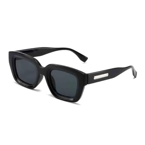 Lunettes de soleil UV400 pour femmes avec monture vintage de luxe au design punk mini