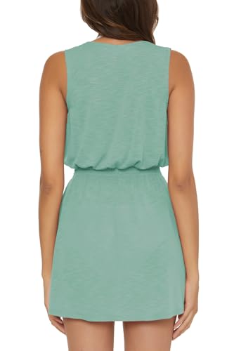 Image of BECCA Breezy Basics Cascade Ruffle Dress