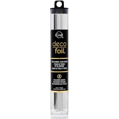 iCraft Deco Foil Transfer Sheets, Silver Cover