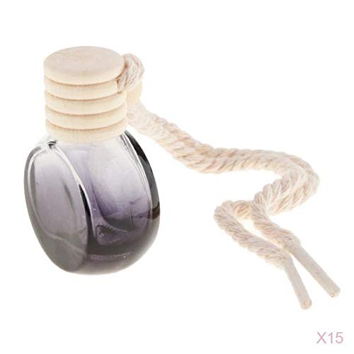 THE STYLE SUTRA 10ml Empty Perfume Bottle Pendant Car Hanging Ornament Home Decor 15Pieces-image-35