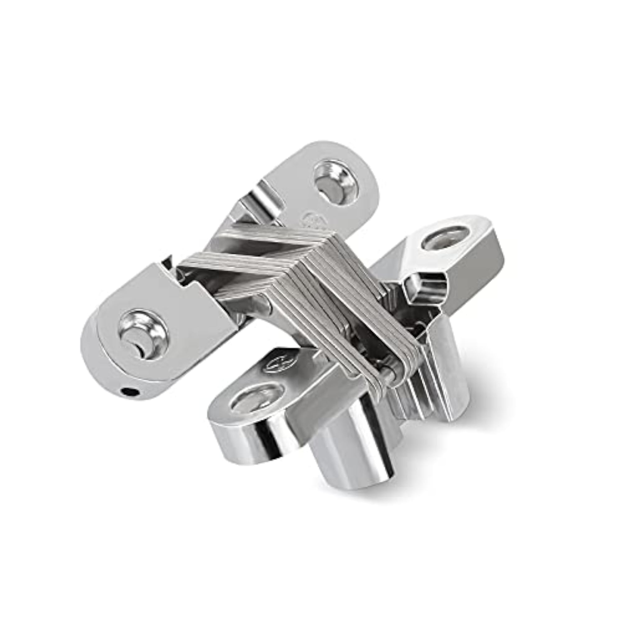 4 Pack Hidden Hinge Invisible Hinge for Cabinet Door
