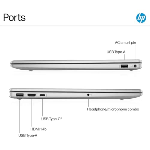 Image of HP 15.6-inch Touchscreen Laptop Computer for Business & Student - 16GB RAM, 512GB SSD, Intel 13th Gen i3 1315U, HD Touch Display, AI Copilot, Wifi6, Fast Charge, HD Camera, Win 11 Pro, Accessories