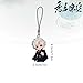 ZAUIBDUU 5Pcs Love and Deepspace Cute Humanoid Acrylic Phone Charm(Classic Style)