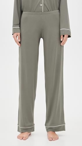 Image of Eberjey Gisele Classic Women's Pajama Set | Long Sleeve Shirt + Long Pants