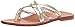 Sam Edelman Sandales plates Marinea pour femme, Doré fondu., 38 EU