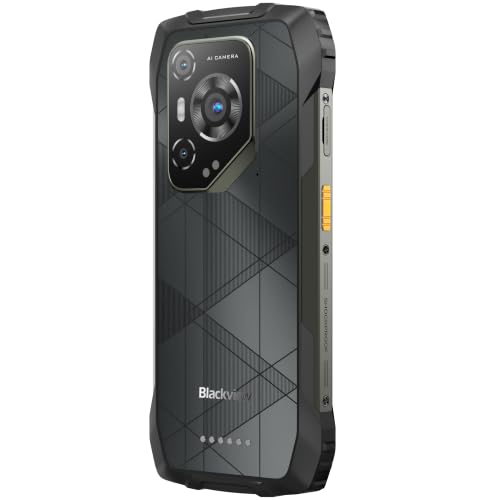 Blackview Android 15 Telephone Portable Incassable, 5G Smartphone Incassable 6,78''FHD+ 120Hz, 24Go+256Go/TF 2To, Téléphone Chantier 7500mAh, 50MP+32MP...