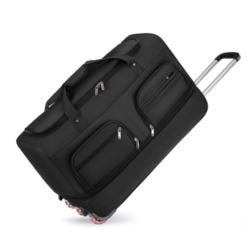 La Mejor Lista de Travel republic para comprar hoy. 31 DOXASIK Maletas de Viaje 34 Pulgadas, Mochila de Viaje con Ruedas Giratorias, Maleta De Mano Múltiples Compartimentos, plegable, diseño enrollable con correas de hombro