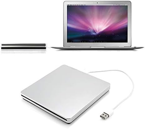 Electronics Video Games Replacement Parts Accessories Plug and Play Optical Drive Recorder with 24XBuffer Memory USB 2.0 with External CD/DVD Drive Player for Notebook Desktop