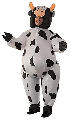 Rubie's Adult Inflatable Cow Costume, As Shown, Standard