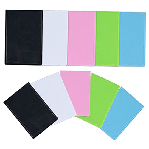 OUNONA 10Pcs Magnetic Picture Frame Photo Holders for Refrigerator Easy to Use Magnetic Frames for Photos Cards and Memo Home Decoration and present Option