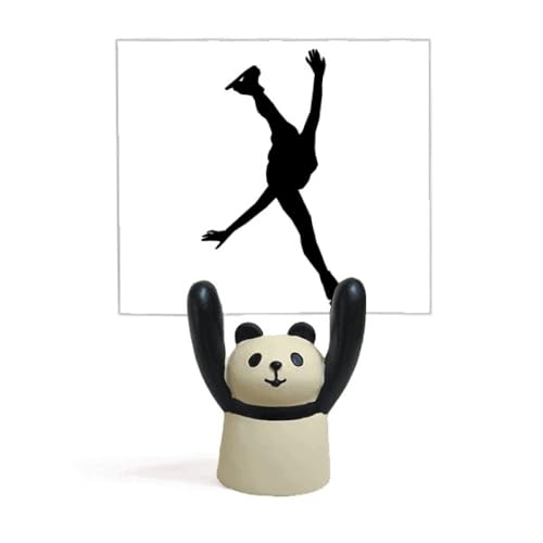 Support de mémo panda pour patinage artistique et sport