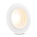 TCP LEDDR56BVCCT5 5/6 Inch LED Beveled Downlight - 50,000 Hour Life, Selectable CCT 27K-50K, 1400 Lumens, 14W, TRIAC Dimmable, E26 Adapter, UL Approved for Damp Locations, Easy Install Ceiling Light