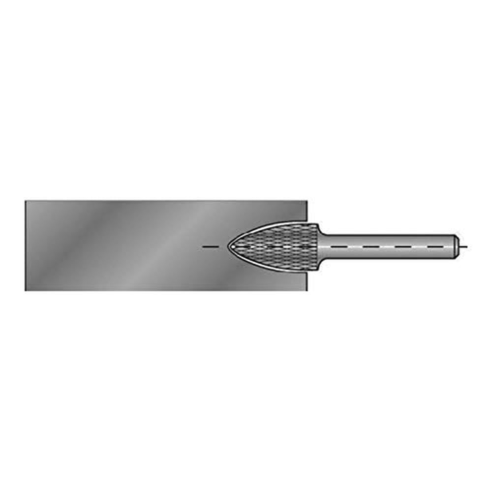 Ruko 116049 Hard End Mill – Shape G, SPG Bow Tip (3 X 38 Mm) For Deburring & Milling - View #8