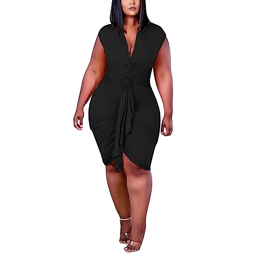 Robe de Noël Grande Taille à carreaux idéale pour vos repas de fêtes en famille