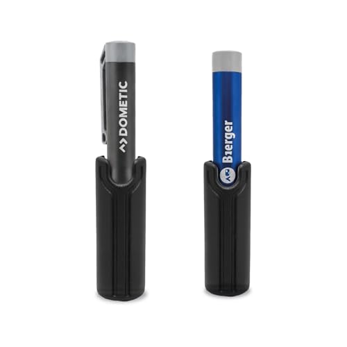 Support compatible avec GasChecker Indicateur de niveau de gaz - Compatible avec les appareils de mesure Dometic & Fritz Berger avec bandes adhésives - Support pour jauge de niveau - Fabriqué en