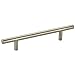Satin Nickel Cabinet Pull - 5-inch Center to Center - Handle