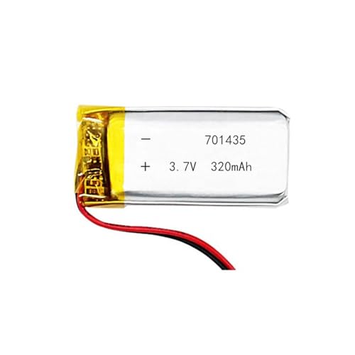 Batería 701435 320 mAh 3,7V de litio recargable para dispositivos electrónicos