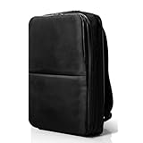 [GRAV] 2倍に広がる ビジネスリュック リュック【 薄型 で かさばらない】【 大容量 19ポケット】 メンズ ビジネスバッグ 拡張機能 8L～17L 防水 軽量 高密度撥水ナイロン 止水ファスナー 機内持ち込み 自立 前背負い 通勤 旅行 バッグ