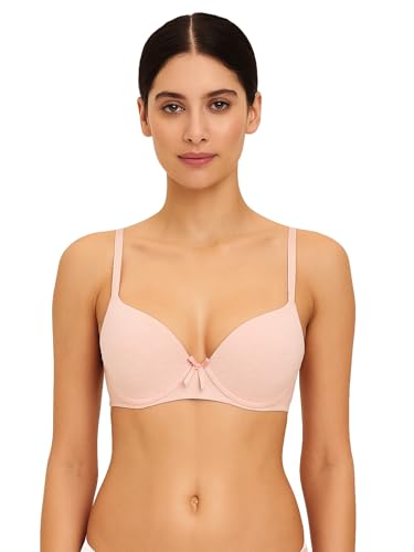 Image of Viola's Secret 6 Pack of Color Print T-Shirt Bras B Cup C Cup and D Cup