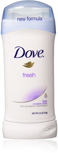 Dove Unisex Anti-Perspirant Deodorant Spray Invisible Solid Fresh 2.60 Oz (Pack Of 4)