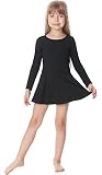 Hecho en la UE Merry Style Vestidos Ropa Traje de Ballet Danza Roca Niña MS10-138(Negro, 116)