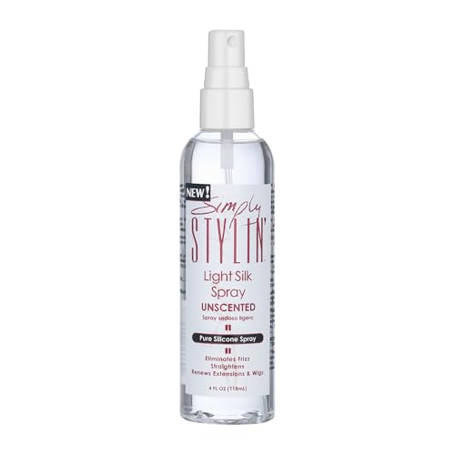 Simply Stylin Light Silk Spray sin aroma 4 Fl Oz miniatura 1