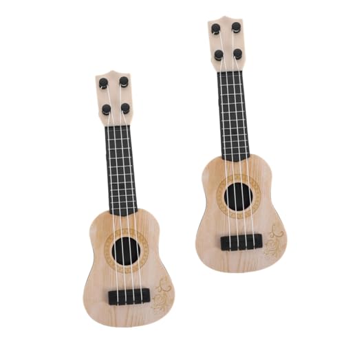 Toyvian 2 Piezas Juguete Musical Educativo de Cuerdas Instrumento para Aprendizaje Musical Actividades al Aire y Diseño y Portátil