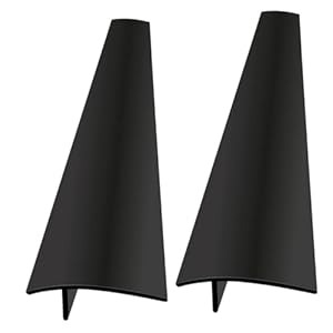 HOUDERCO 2Stücke Silikon Herdlücken Abdeckung