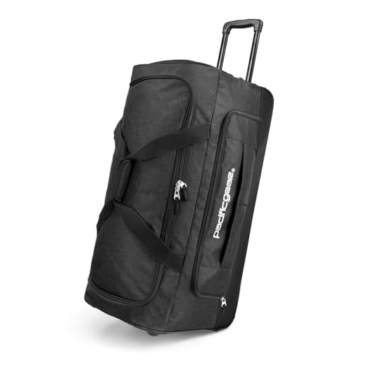 Pacific Gear Large Rolling Duffel Bag