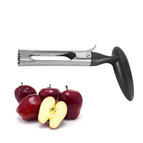 Apfelentkerner Apfelausstecher Edelstahl,Stabil Praktischer Apfelstecher,Apfelkernausstecher für Kitchen Pitter Corer,Entkerner Apfel,Obstentkerner,Apfelkernen,Aushöhler Tool,Fruchtentkerner (Schwarz) Apfelentkerner Apfelausstecher Edelstahl,Stabil Praktischer Apfelstecher,Apfelkernausstecher für Kitchen Pitter Corer,Entkerner Apfel,Obstentkerner,Apfelkernen,Aushöhler Tool,Fruchtentkerner (Schwarz)