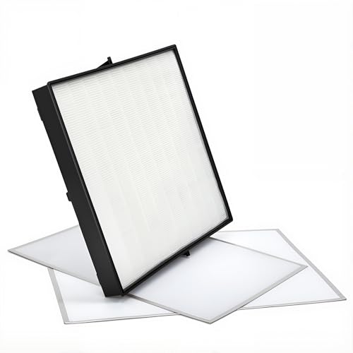 Image of Iridesc HEPA Filter Kit Compatible with Nutone /Broan ACCGSFHP2, Guardian Plus HF 1.0-3.1, Venmar HEPA 1000-3100, HRV 2500-2600 Replacement Filters