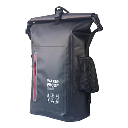 Zaino da spiaggia zaino impermeabile da donna con grande capacità Strisce riflettenti ad alta visibilità Borsa da viaggio stabile e sicura per avventure allaria aperta