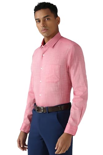 Image of Peter England Men's Cotton Regular Fit Formal Shirt