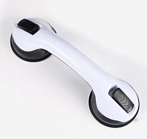 GHDTGS Suction Grab Bar Rail Bathroom Grab Bar With Suction Cup For Seniors And Children Shower Handle Tub For Bath Shower,Black